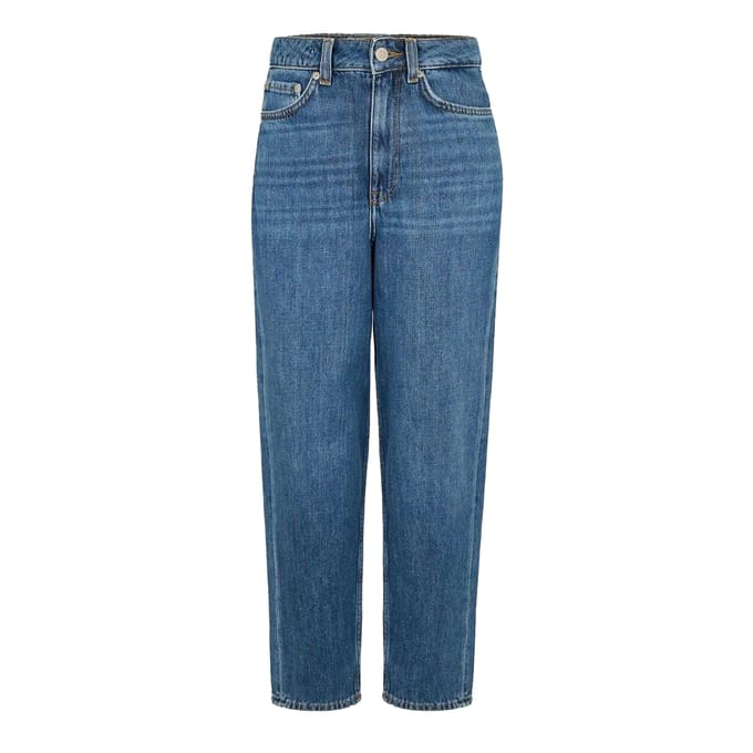 JJXX Dames/Dames Relaxed Mom Jeans (Donkerblauw)