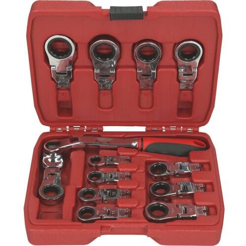 KS Tools 503.4820 Ratelringsleutelset, 13-delig