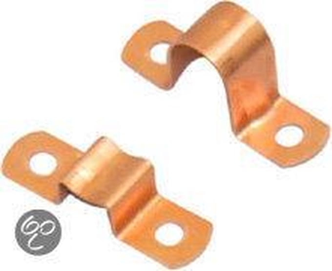 Roodkoperen zadel verhoogd 12mm