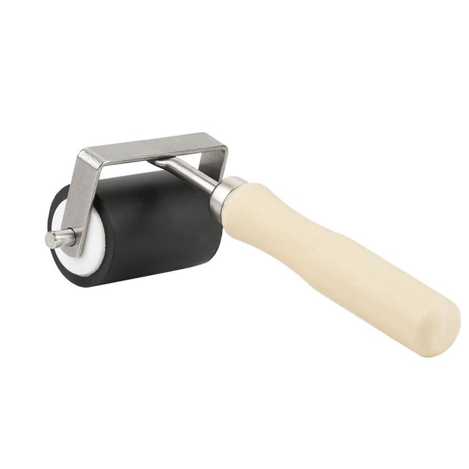 Rubberen Brayer Roller Verfkwast Inkt Applicator Kunst Handwerk Olieverf Gereedschap beige