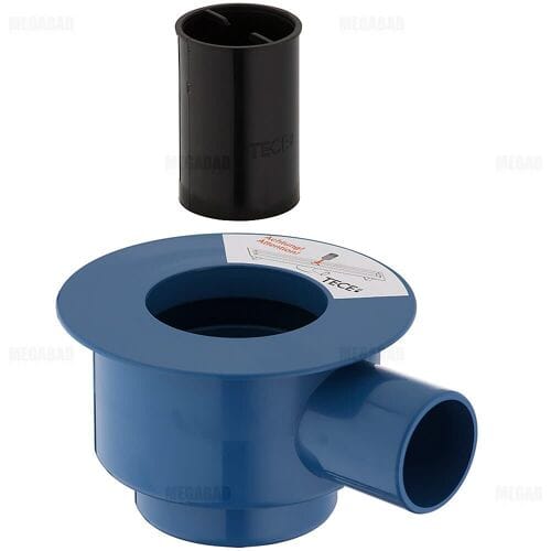 TECE-afvoer TECEdrainline Norm, afvoer DN 50 aan de zijkant, 0,8l/s, 650001