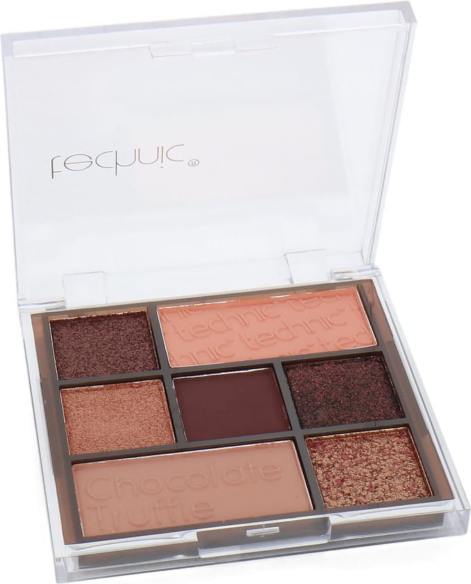 Technic Pressed Pigment Oogschaduw Palette - Chocolate Truffle