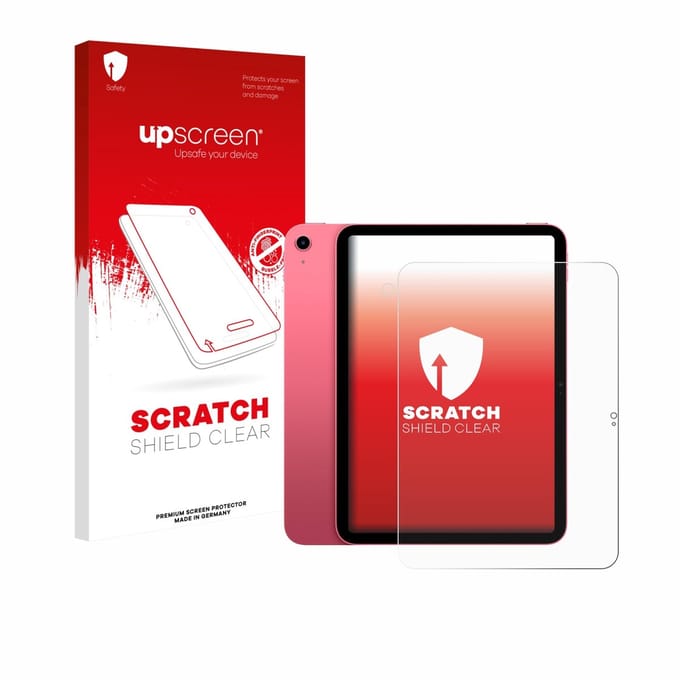 upscreen - Screenprotector voor Apple iPad A16 11" 2025 (Voor+Camera) - Folie Beschermfolie transparant