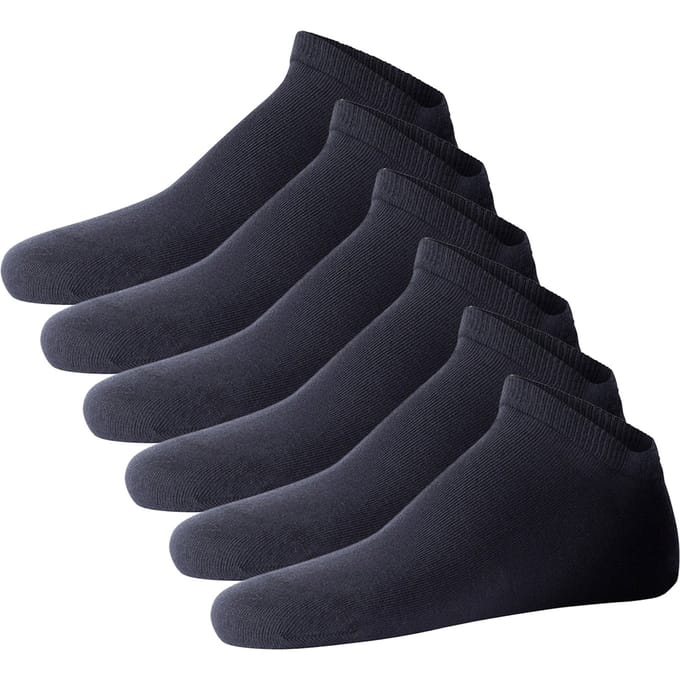JOOP! Sokken Unisex premium essential cotton Sneaker 6p Set van 6