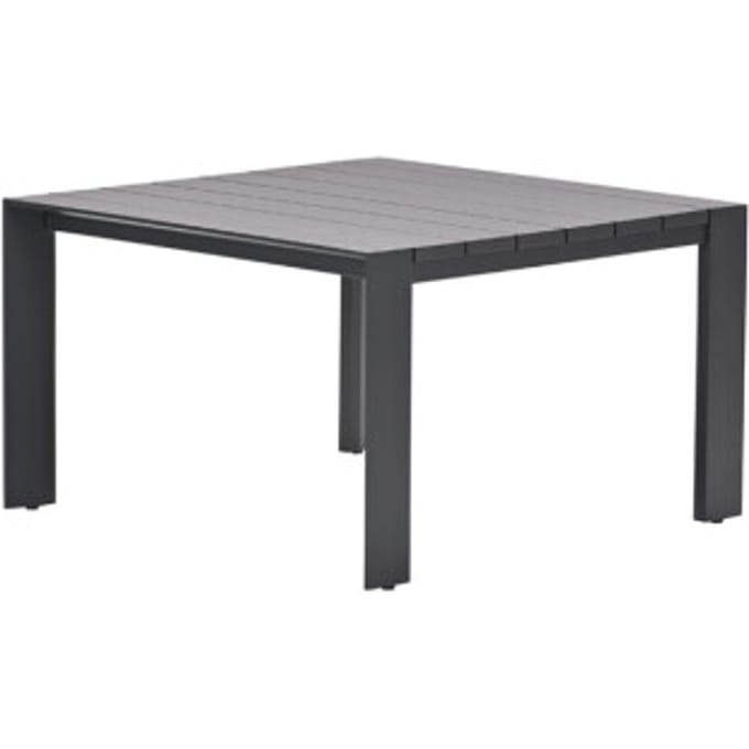 Garden Impressions Levanto lounge-diningtafel 111x111 cm carbon black