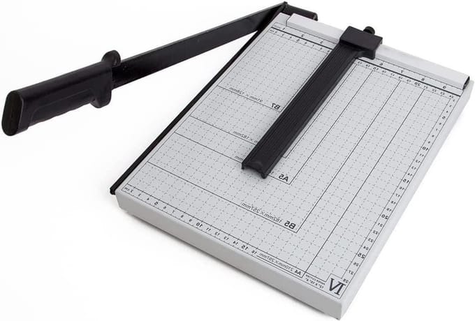 Papier Snijmachine - Snijapparaat - Papier Snijden - Robuust Ontwerp - A4 Formaat - Grijs