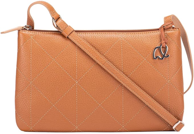 Mywalit Schoudertas Leer 25 cm - Dames - dune