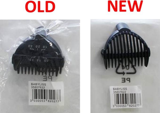 BABYLISS - OPZETKAM 0.5/1/1.5/2.5MM - 35807622
