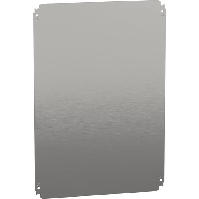 Schneider Electric NSYMM75 Eenvoudige montageplaat H700xB500mm van verzinkt staal Montageplaat Staal 1 stuk(s)