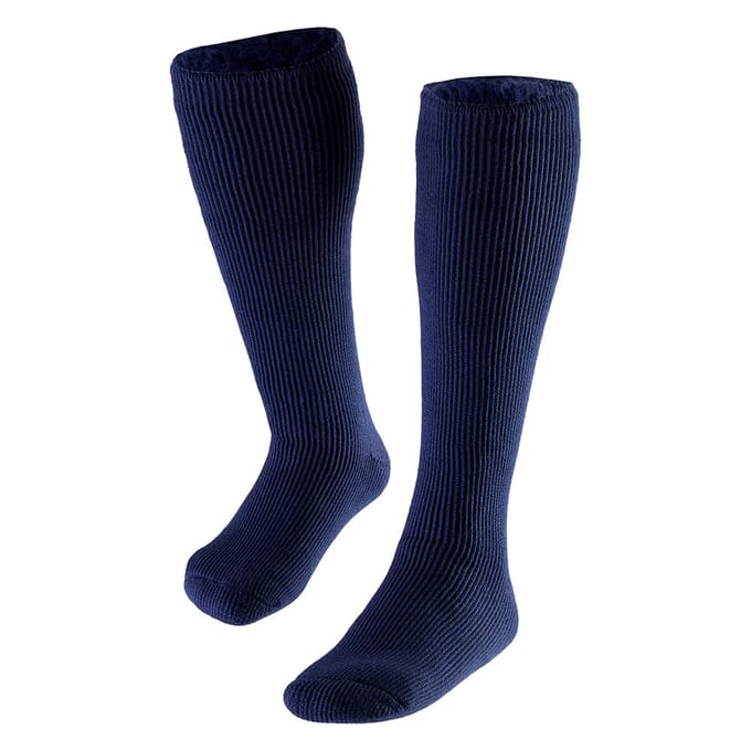 Kniekousen thermo heren - 41/46 - Marine Blauw - 1 Stuk