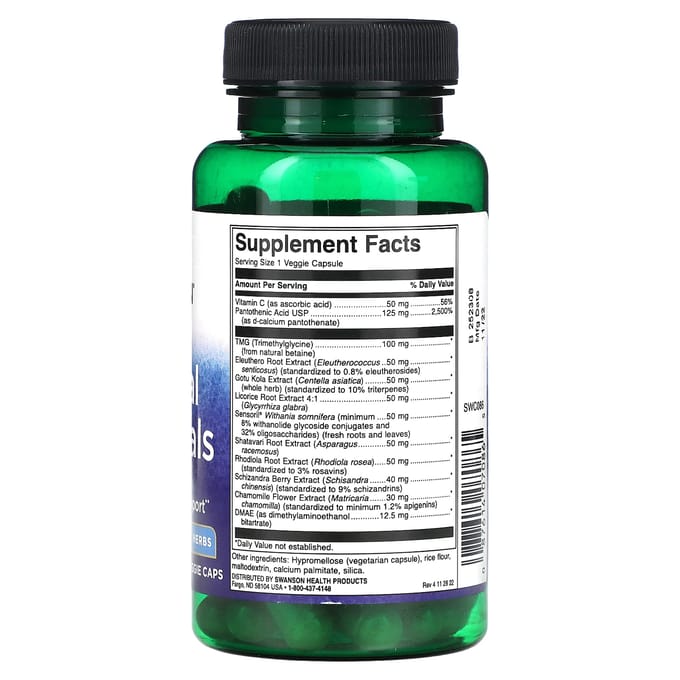Adrenal Essentials, 60 vegetarische capsules
