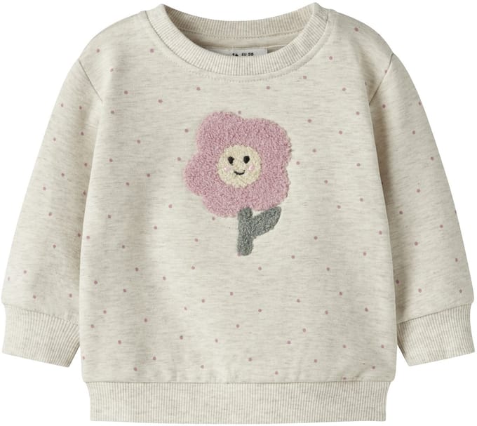 NAME IT- NBFLUELLE LS SWEAT BRU - Meisjes - Sweatshirt
