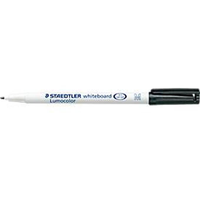 STAEDTLER Lumocolor whiteboard pen 301 – zwart – doos met 10 stuks