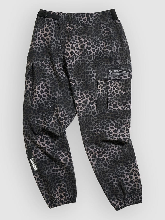 Loose Riders C/S Cargo Black Pard Pants