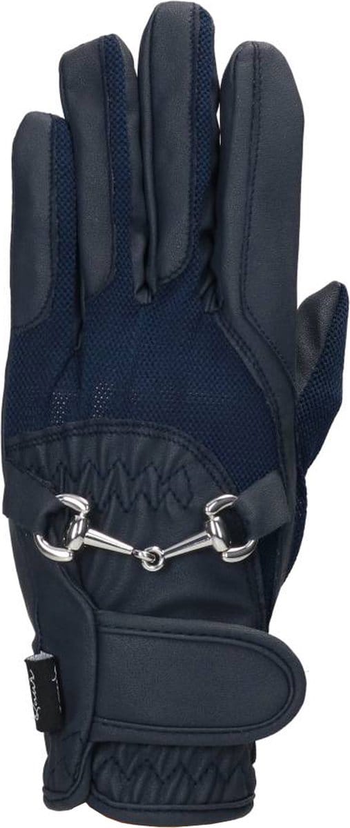 Quur Handschoenen Quur Qbits Donkerblauw-zilver - M
