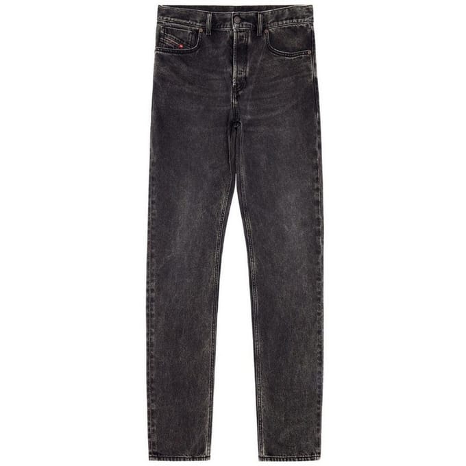 Diesel Heren D-Sark Washed Jeans (Zwart)