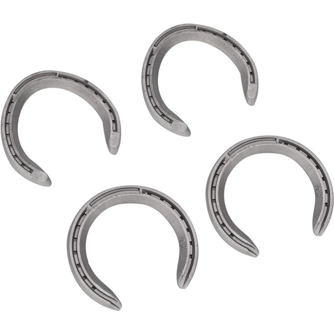4 Stuks Aluminiumlegering Hoefijzer Kit Paardrijgereedschap Uitrusting AccessoiresType 5 gray