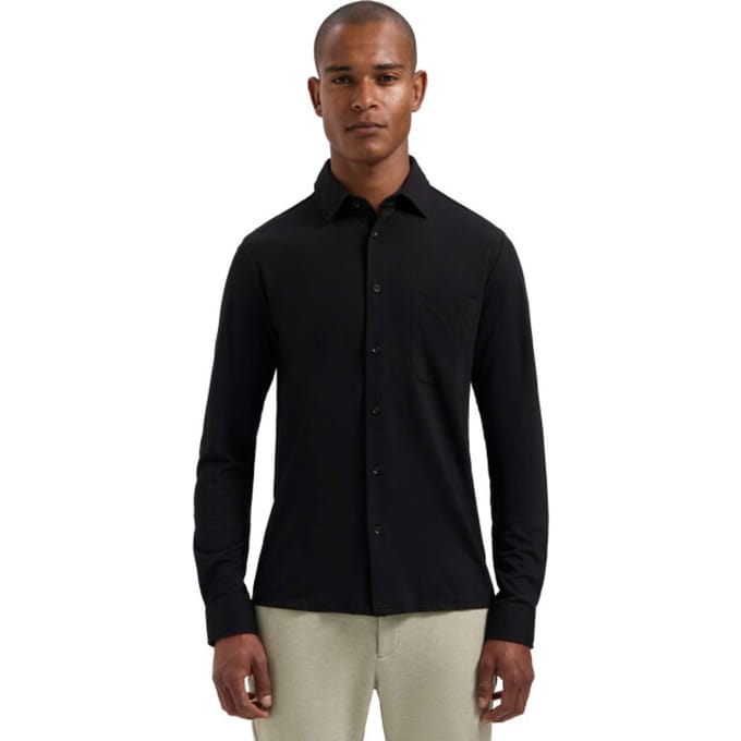 Dstrezzed Ds_fraser Shirt Black Größe: S | Business hemden Outlet | Herren | Schwarz