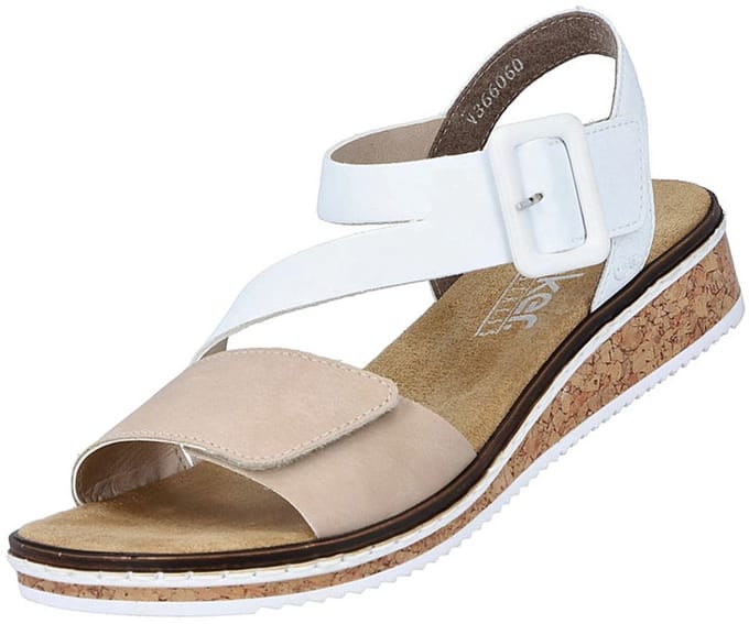Rieker Damen Sandale in beige