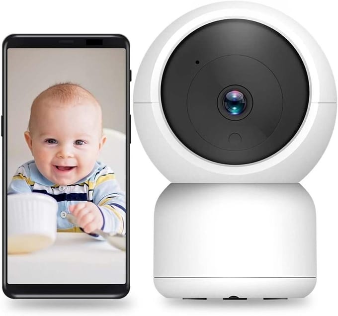 Beveiligingscamera - IP Camera - Huisbewaking - Menselijke Detectie - 3MP HD - Wit