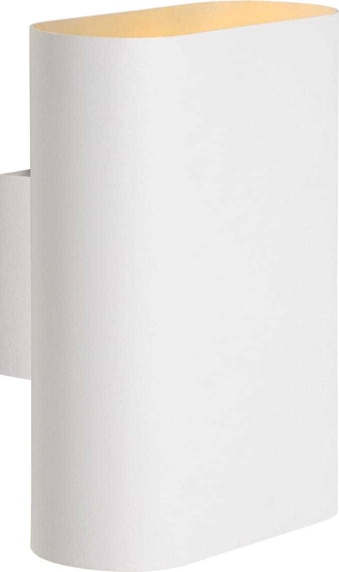 Lucide OVALIS - Wandlamp - 2xE14 - Wit