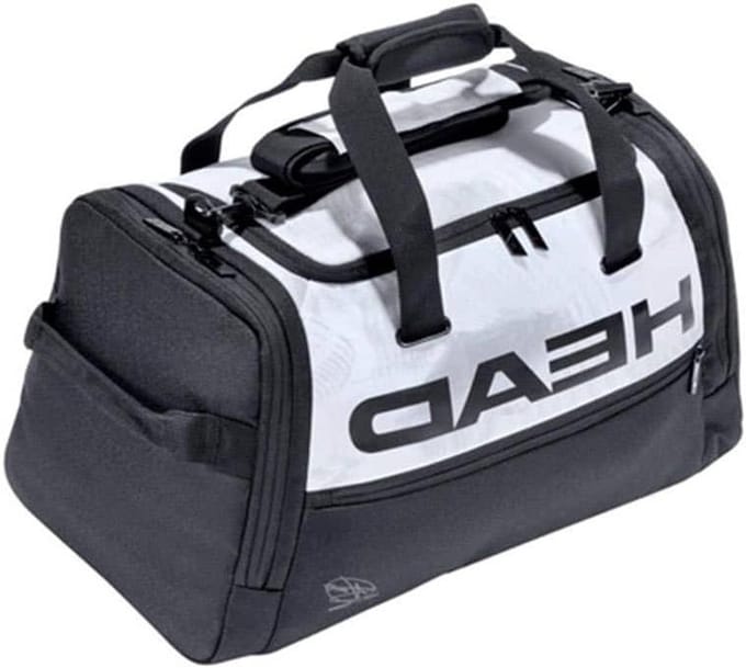Sac Head Djokovic Duffle Noir Et Blanc