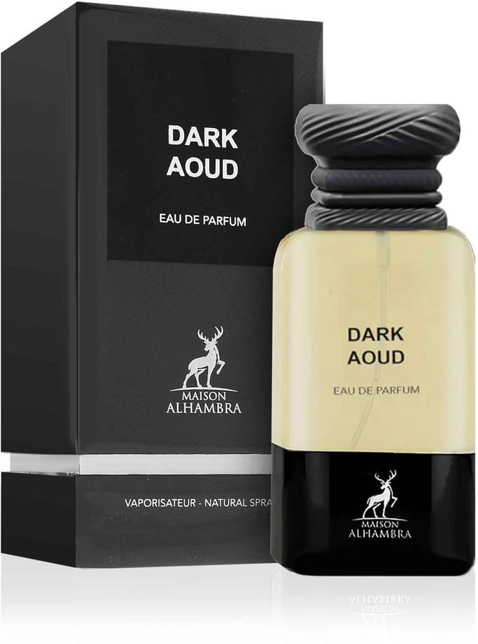 Maison Alhambra Woody Oud Dark Aoud - Unisex Eau de Parfum - 80ml
