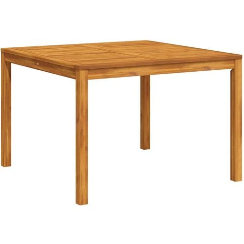 vidaXL - Tuintafel - 110x110x75 - cm - massief - acaciahout
