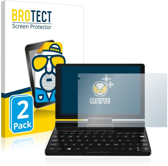BROTECT - Screenprotector voor GPD Pocket 3 - Folie Beschermfolie matte 2 Stuks