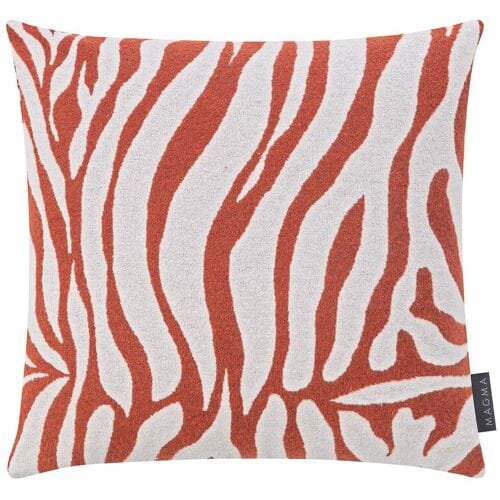 MAGMA Kussenhoes ZEBRA (Roest, 40 x 40 cm)