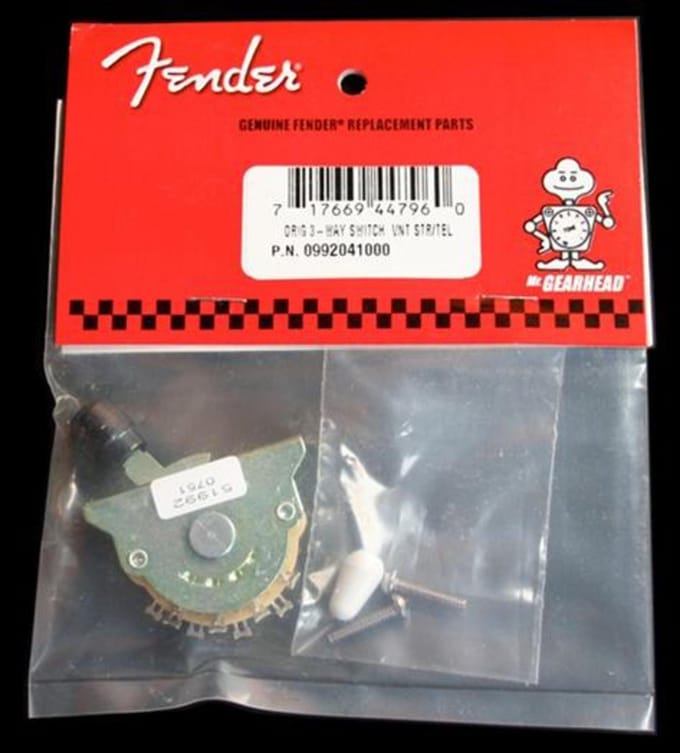 Fender Pickup Selector Switch 3-Weg Tele oder Strat - Schakelaar voor gitaar