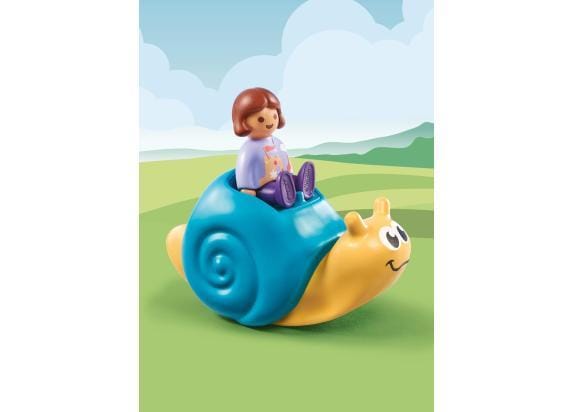 PLAYMOBIL 1.2.3 - Schommelende slak - 71322