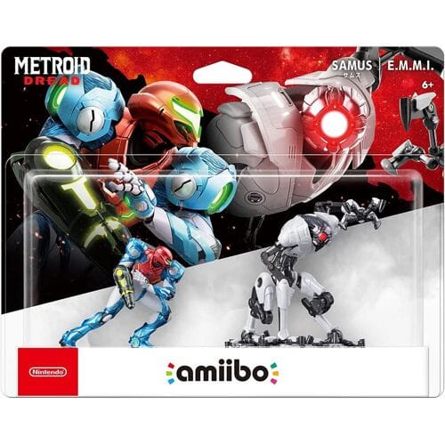 Nintendo Amiibo Samus and E.M.M.I. (Metroid Collection) 2-pack set
