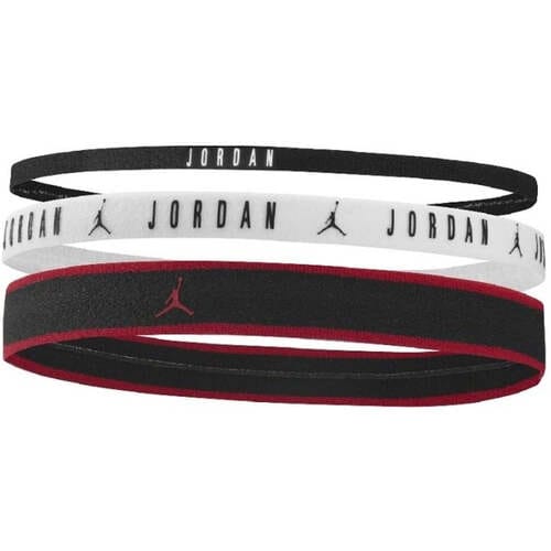 Jordan Dri-Fit Headbands - Unisex - Mixed Hairbands - Zwart/Rood/Wit