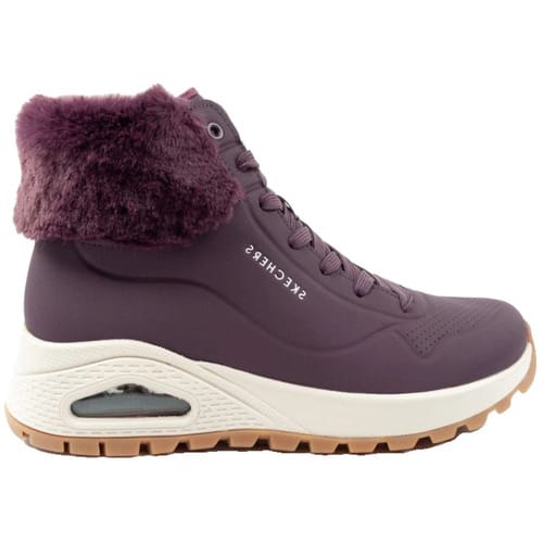 Skechers Uno Rugged Fall Air Veterboots paars - Maat 36