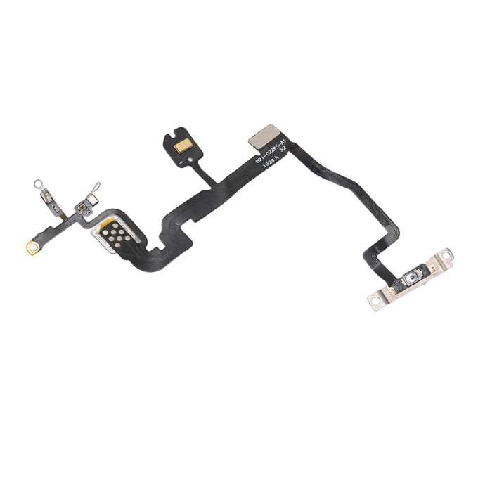 Aan/Uit Flexkabel Telefoon Schakelaar Zaklamp Flexkabel Vervanging voor IPhone 11 Pro Max black
