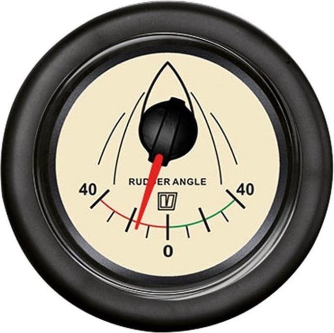 VETUS RUDDN beige Roerstandaanwijzer 12/24V