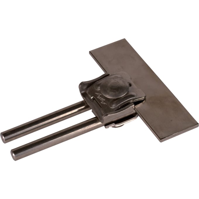 Dehn Zadelklem StSt 0,7-8mm Met Dubbele Cleat V2A - 365019