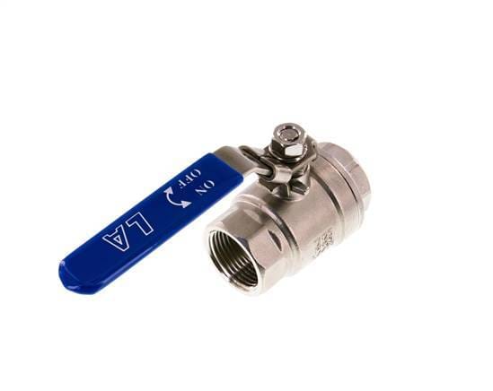 G1'' 2-Weg Kogelkraan RVS PTFE 63 bar - BL2SM - BL2SM-100