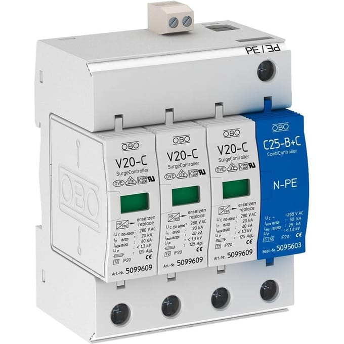OBO V20 Overspanningsbeveiliging - 5094765 - E2KPK