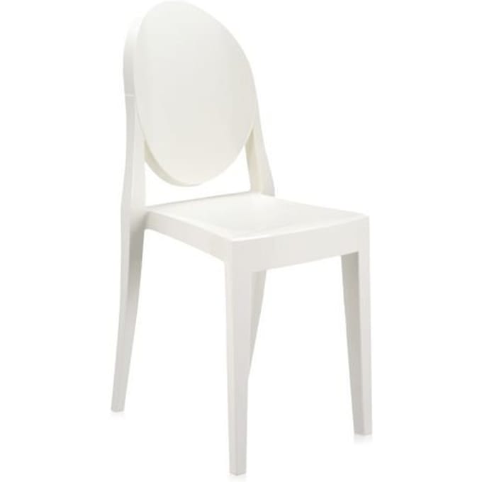 Kartell Victoria Ghost - wit glanzend