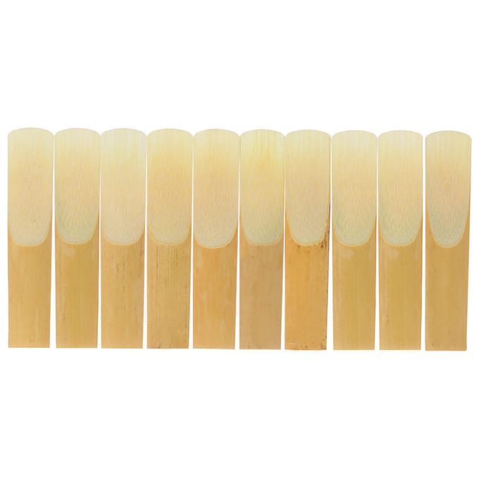 ammoon 10-pack stuks Strength 3.0 bamboe rieten voor Bb tenorsaxofoon sax accessoires beige
