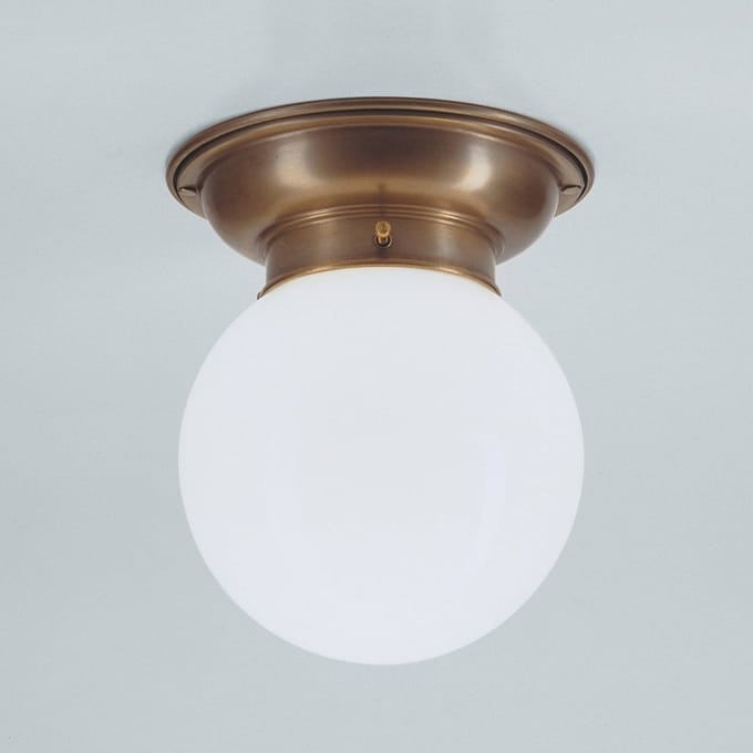 Berliner Messinglampen Plafondlamp Jim - made in Germany