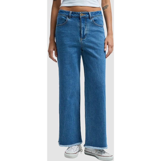 Vrouwen wide leg jeans Billabong Be Free