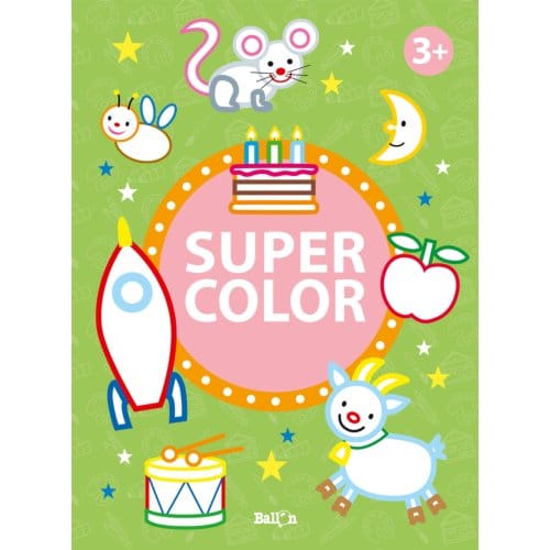 Super Color / 3+ - Mega Kleurboeken
