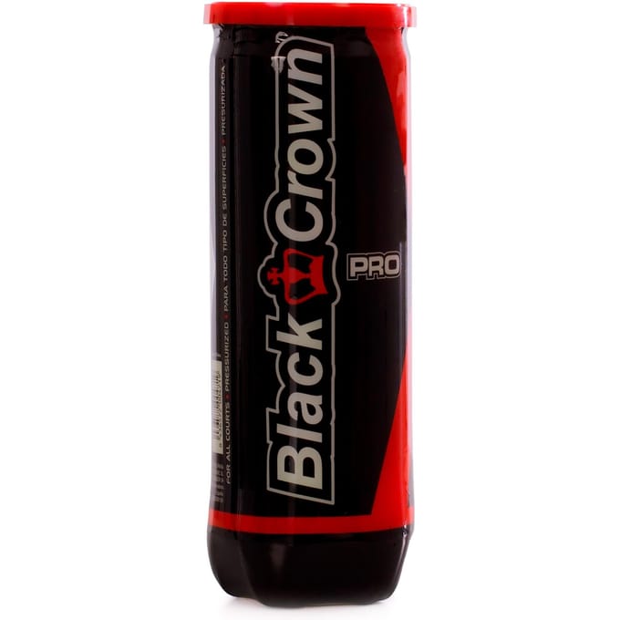 Black Crown Pro - Padelballen - 3 stuks