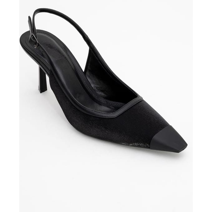Alive Satijnen Spitse Pump (Dames)