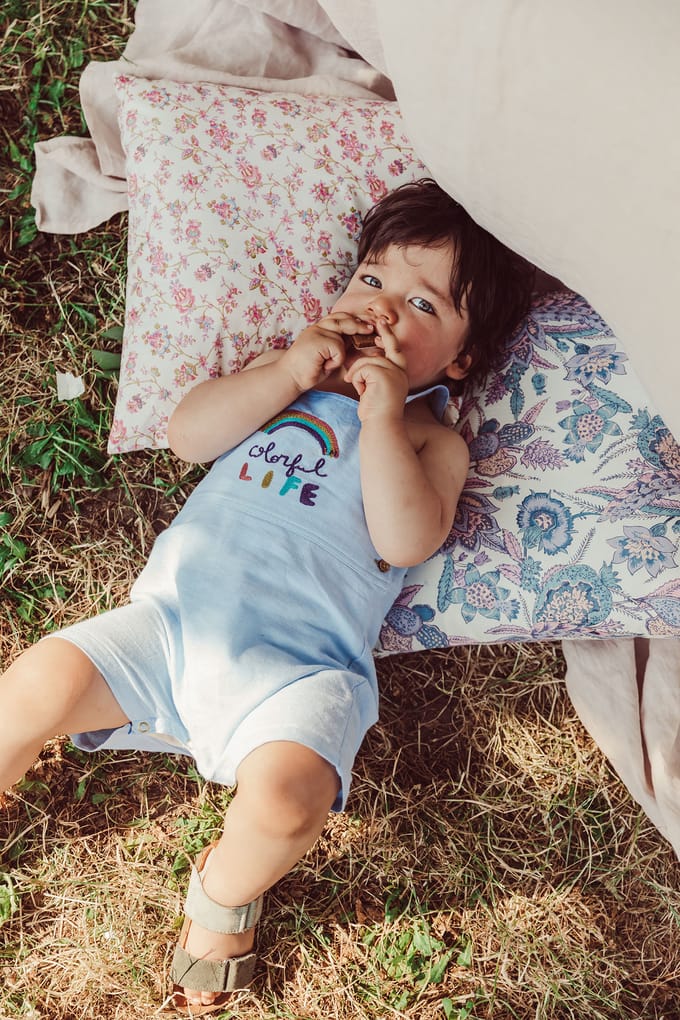 Louise Misha Jumpsuits Atilo Light Blue Taglia: 3Y | Body per Neonato Outlet | kids | Blu