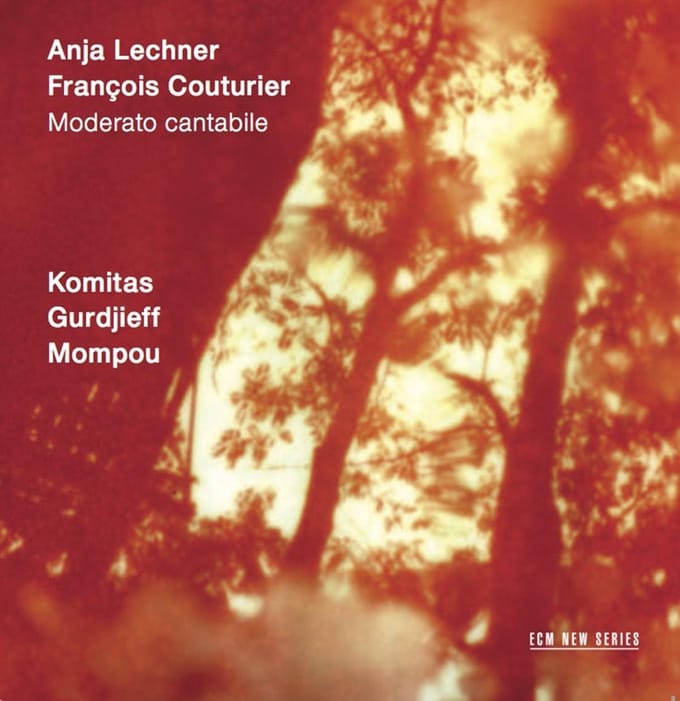 Anja Lechner, François Couturier - Moderato Cantabile (CD)