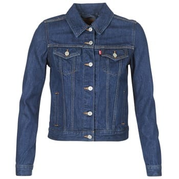 regular fit jeansjack van puur katoen